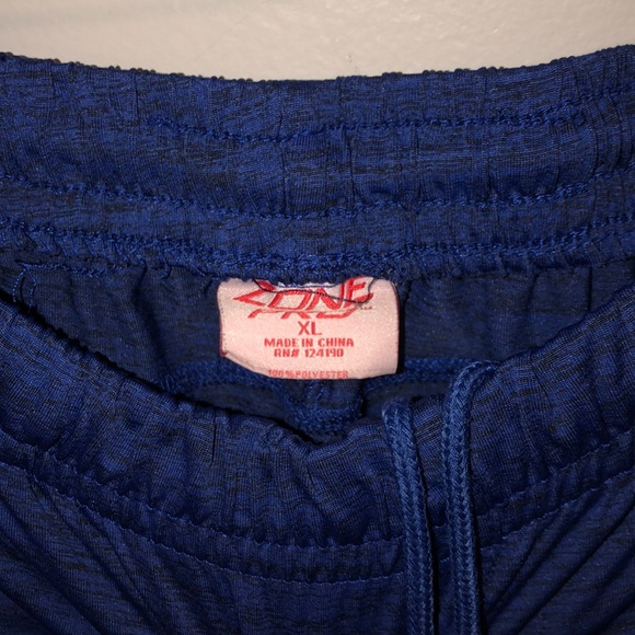 Blue and Black Basketball Shorts - Picture 3 of 3